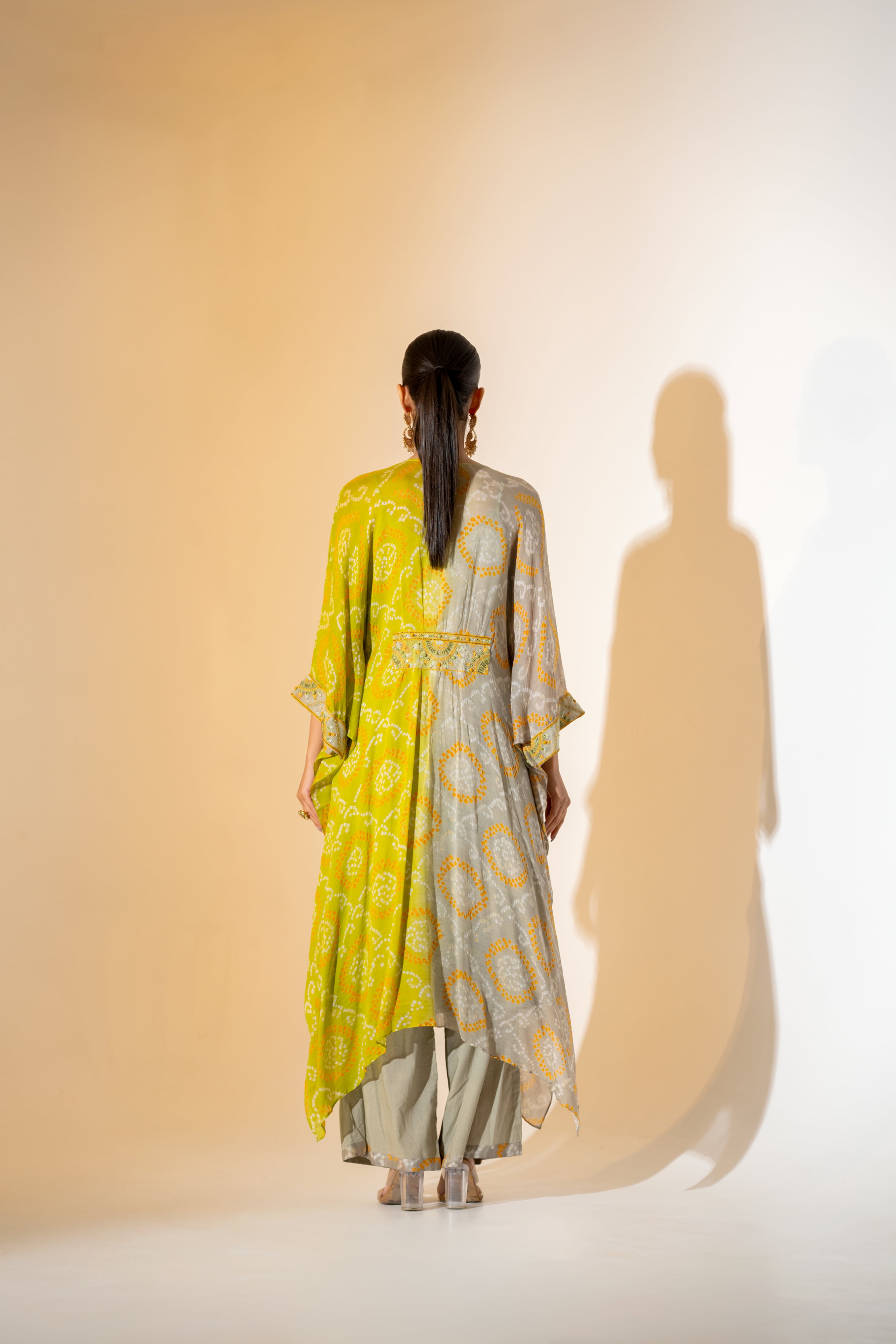 DUAL OLIVE AND GREY TOP BOTTOM