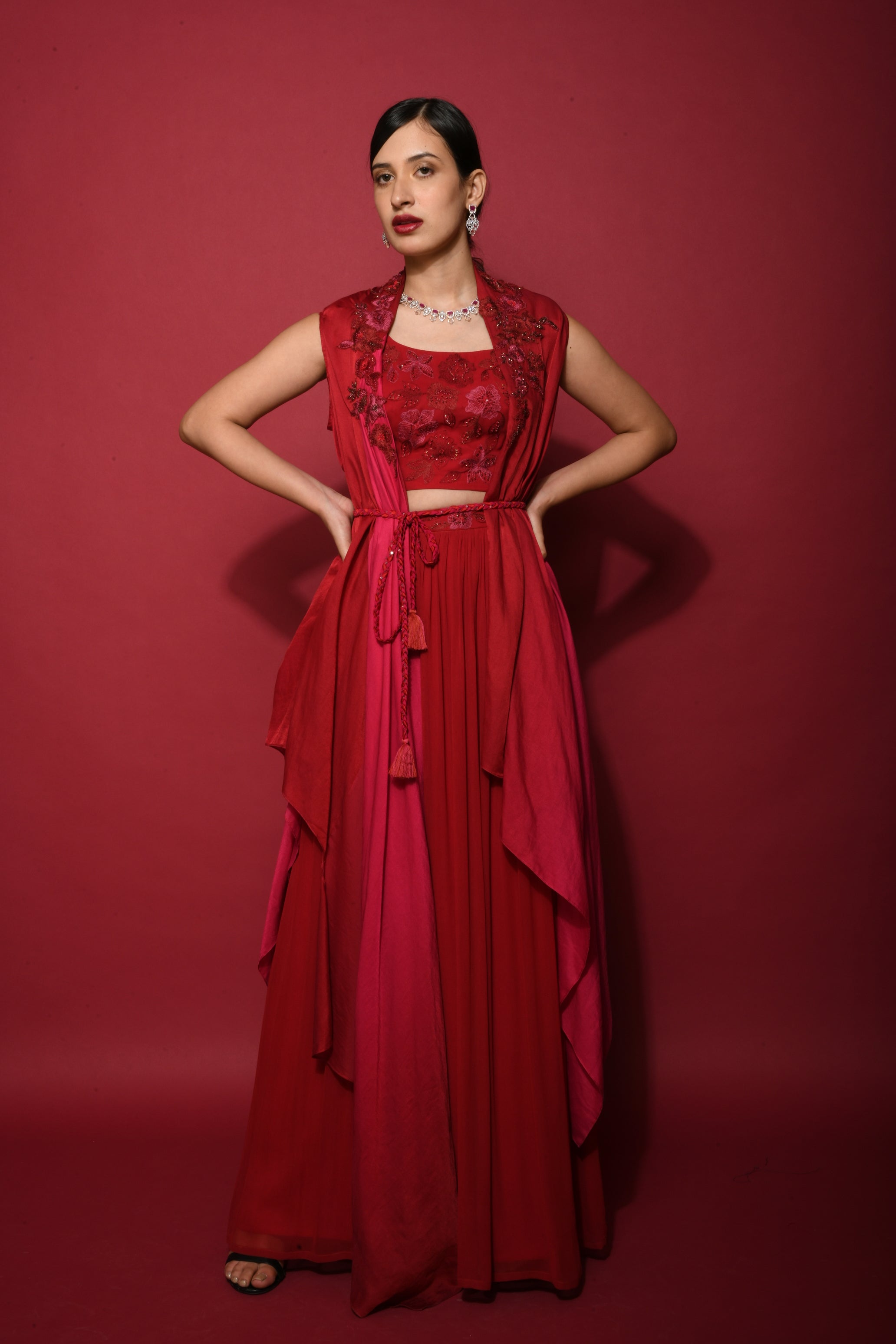 Dual color jacket set