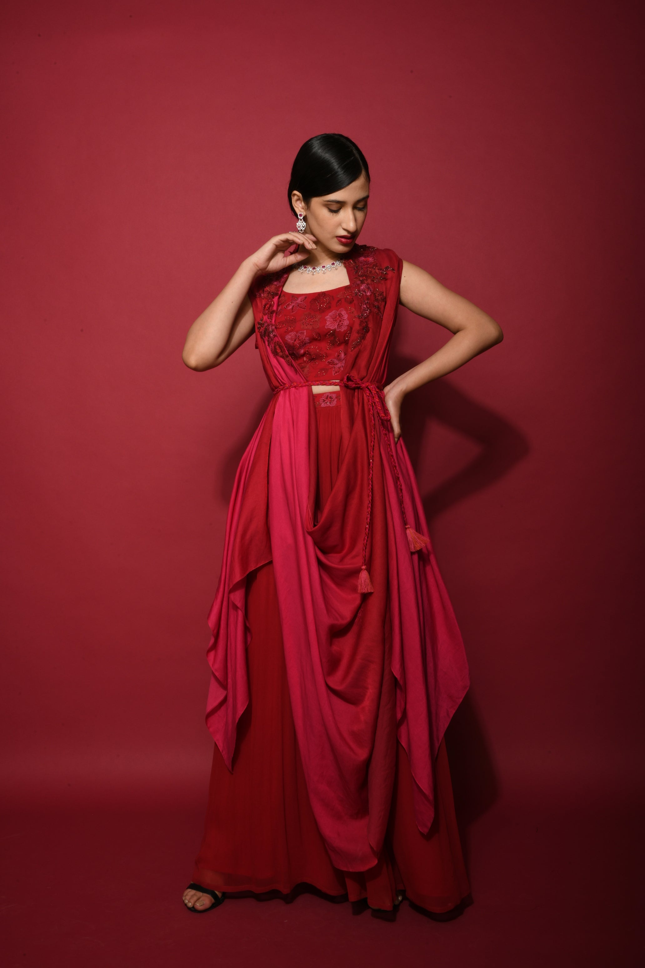 Dual color jacket set