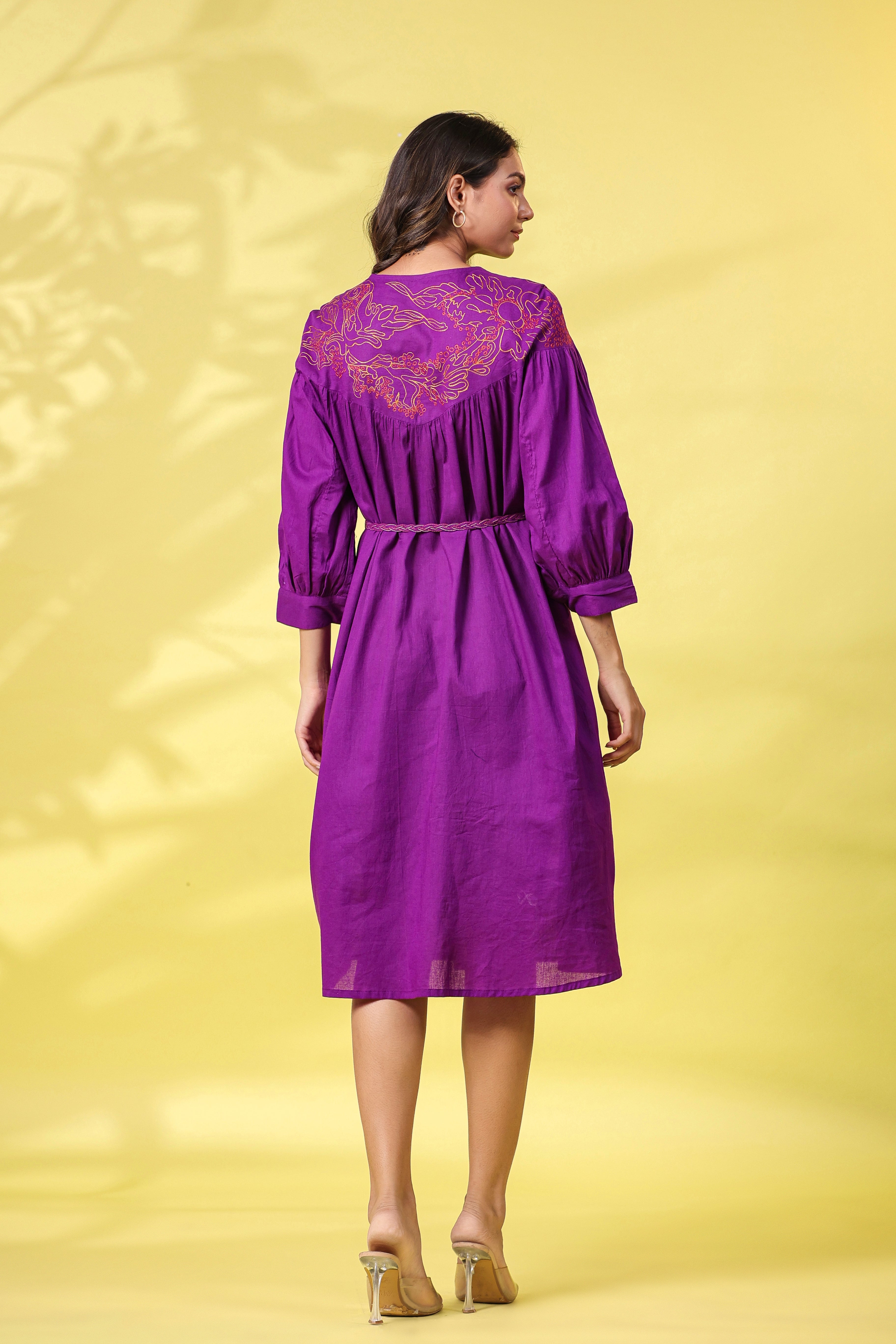 Purple Dress Customize