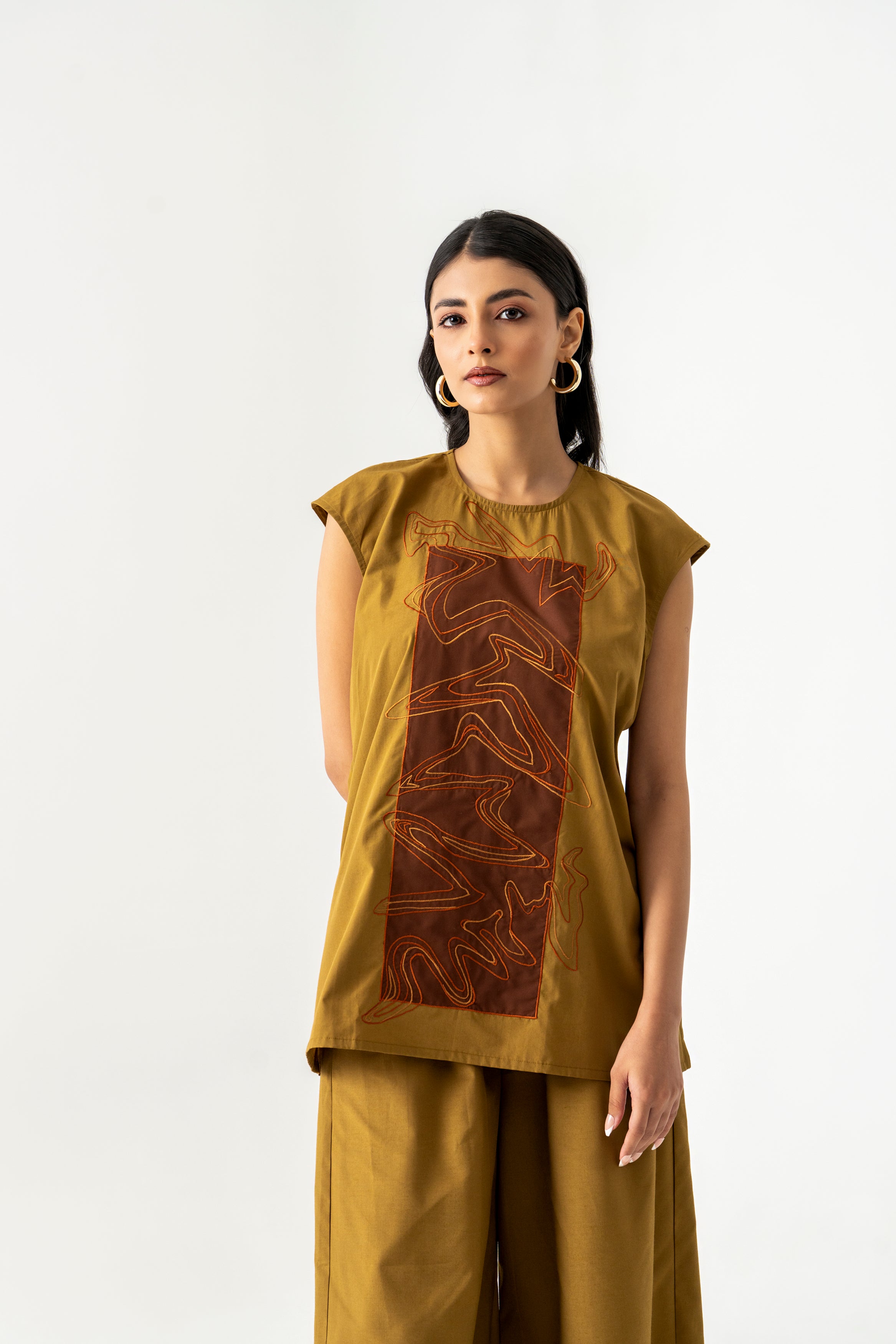 Earthtone Elegance Co-Ord Set