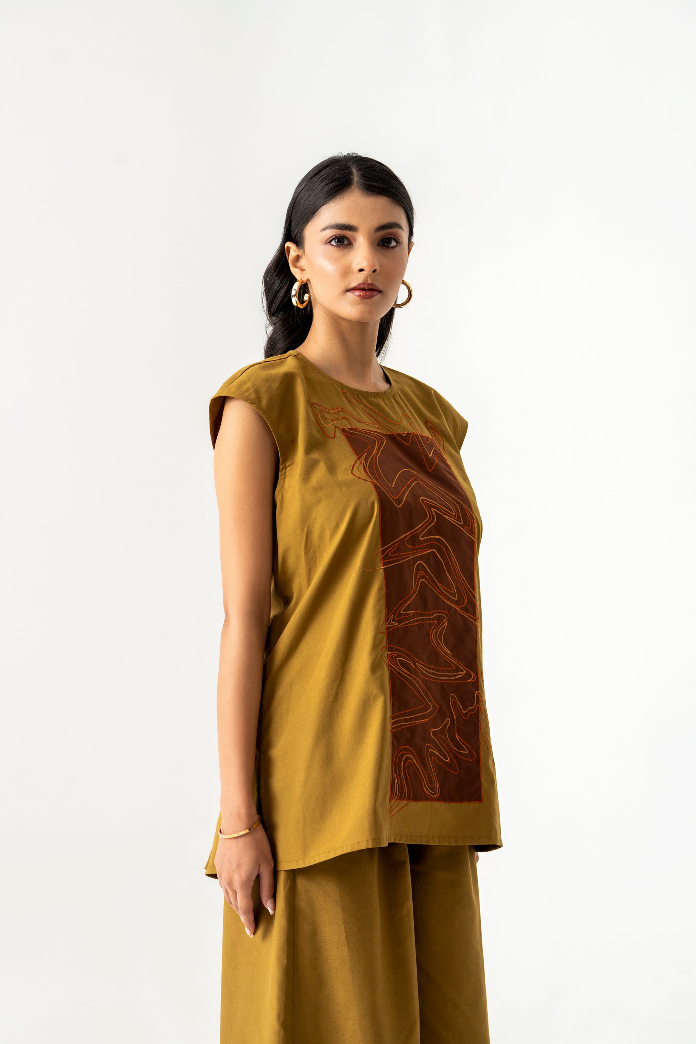 Earthtone Elegance Co-Ord Set