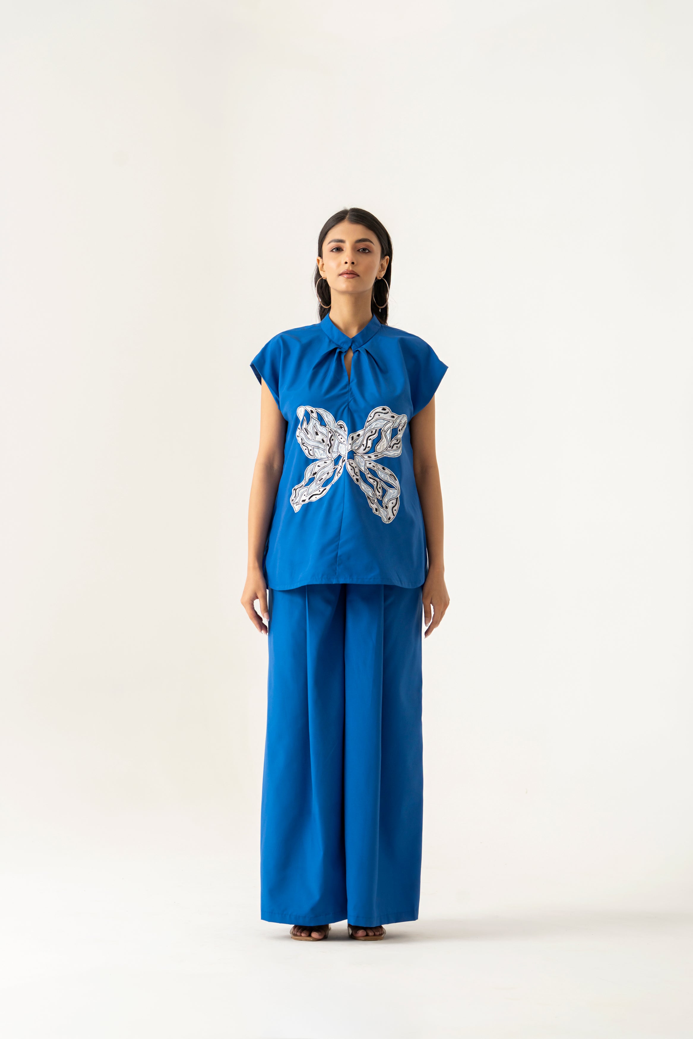 Azure Bloom Co-Ord Set