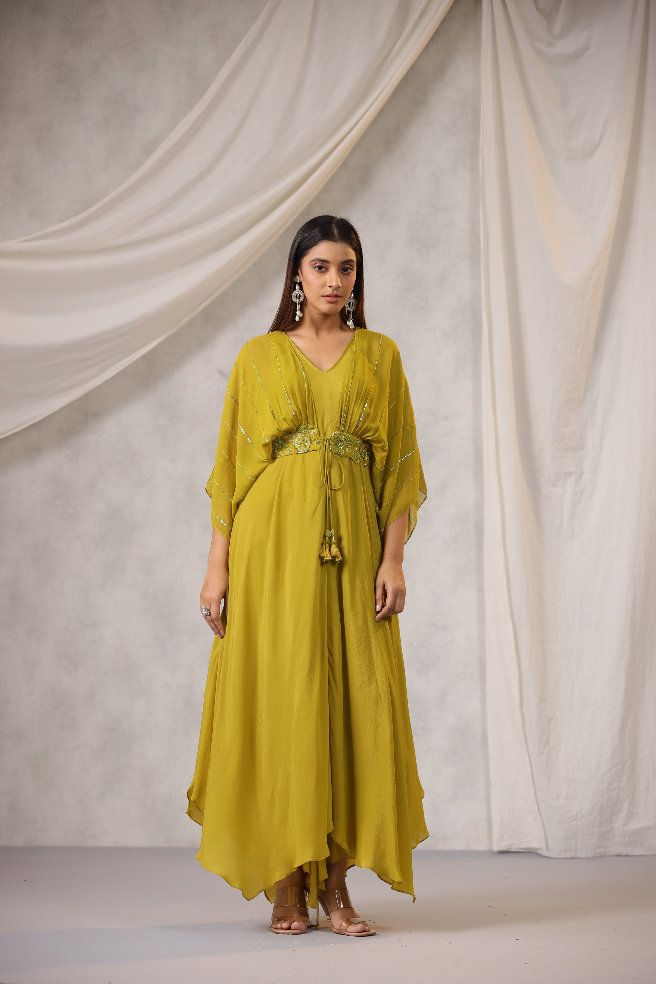 LIME GREEN SHORT JACKET WITH TUNIC