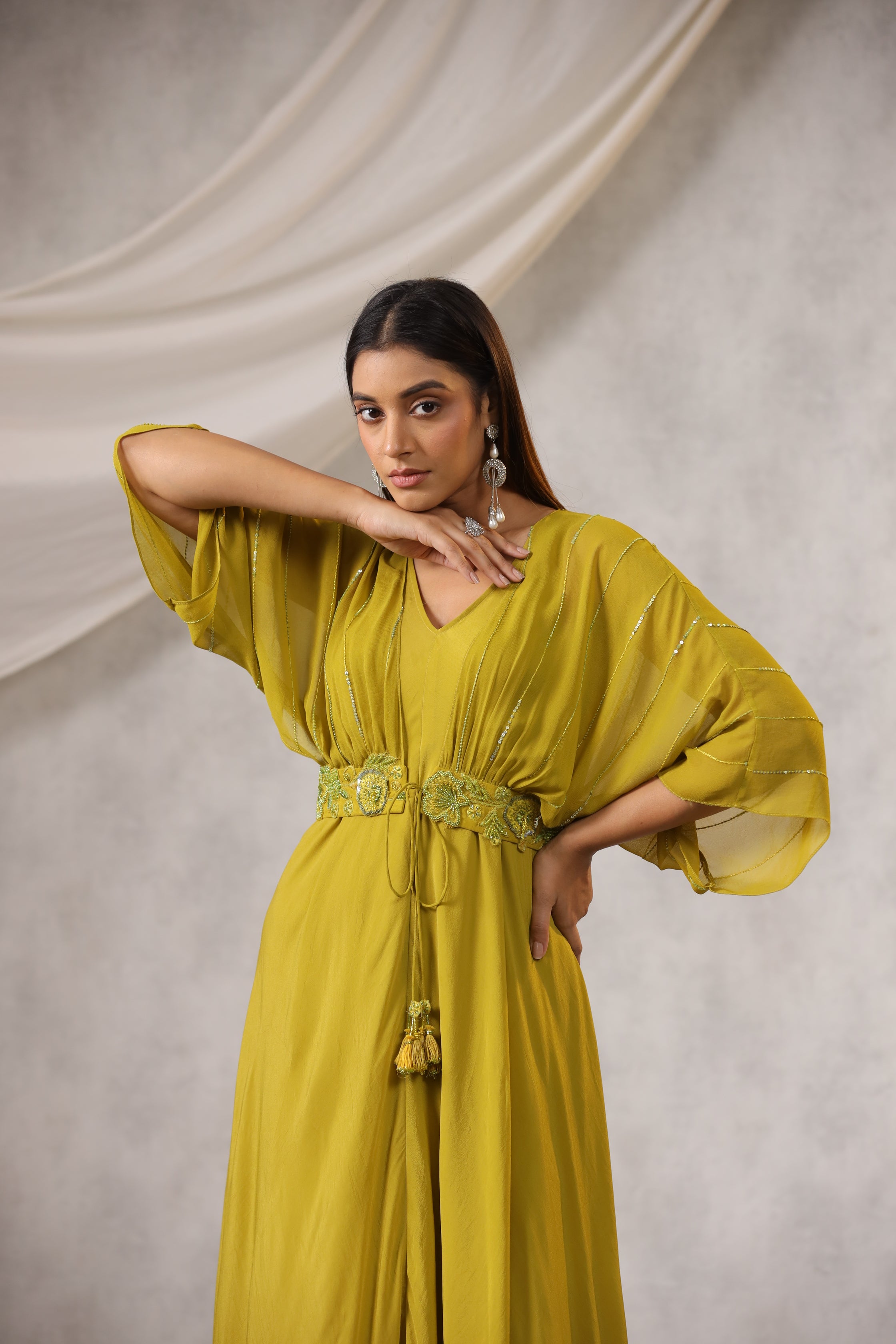 LIME GREEN SHORT JACKET WITH TUNIC