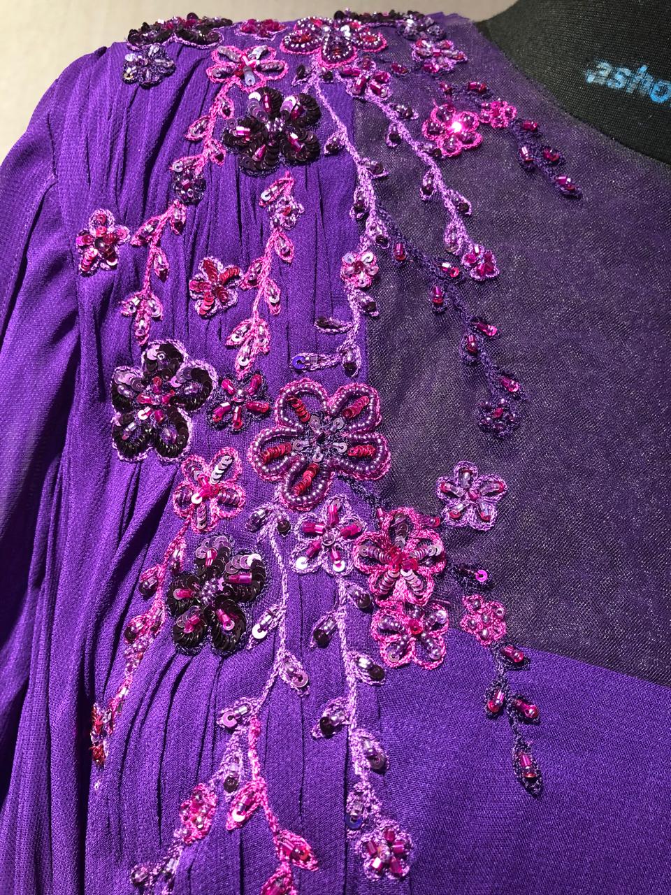 ONE SIDE CAPE SLEEVE JUMPSUIT