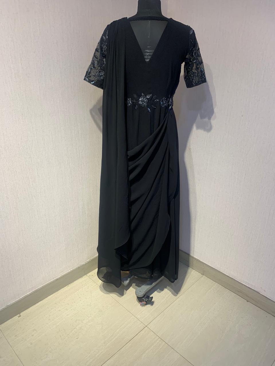 Embroidered Draped saree