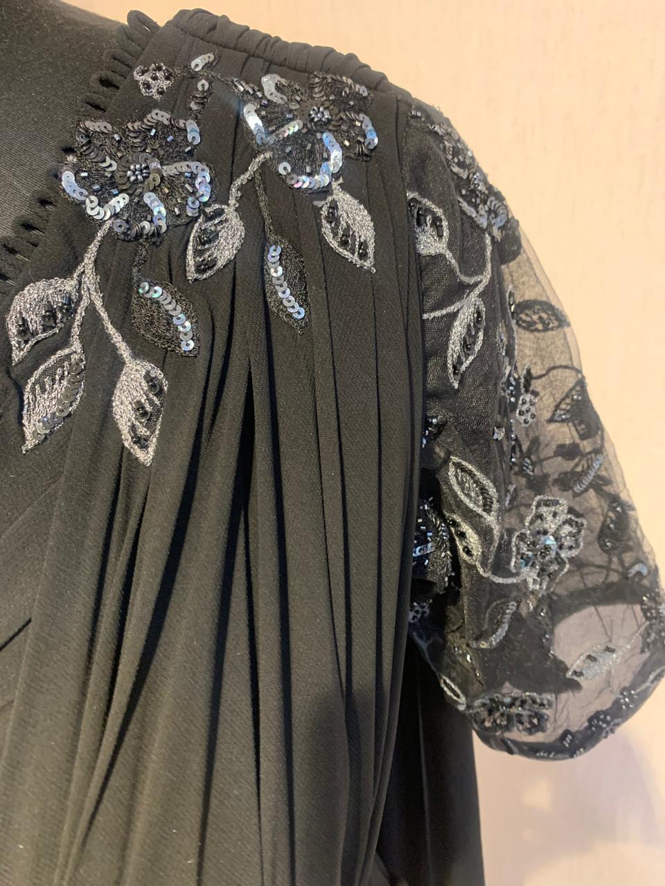 Embroidered Draped saree