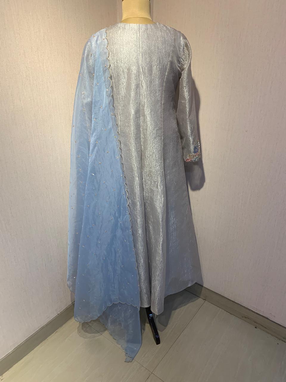 ROYAL EMBROIDERED ANARKALI SET.
