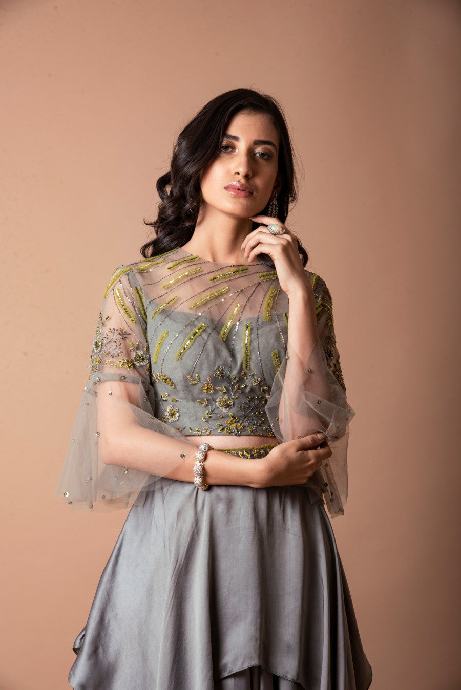 Handkerchief lehenga