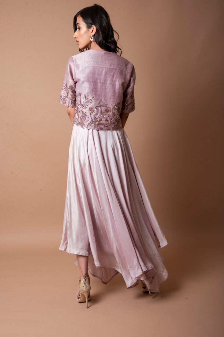 Asymmetric jacket set