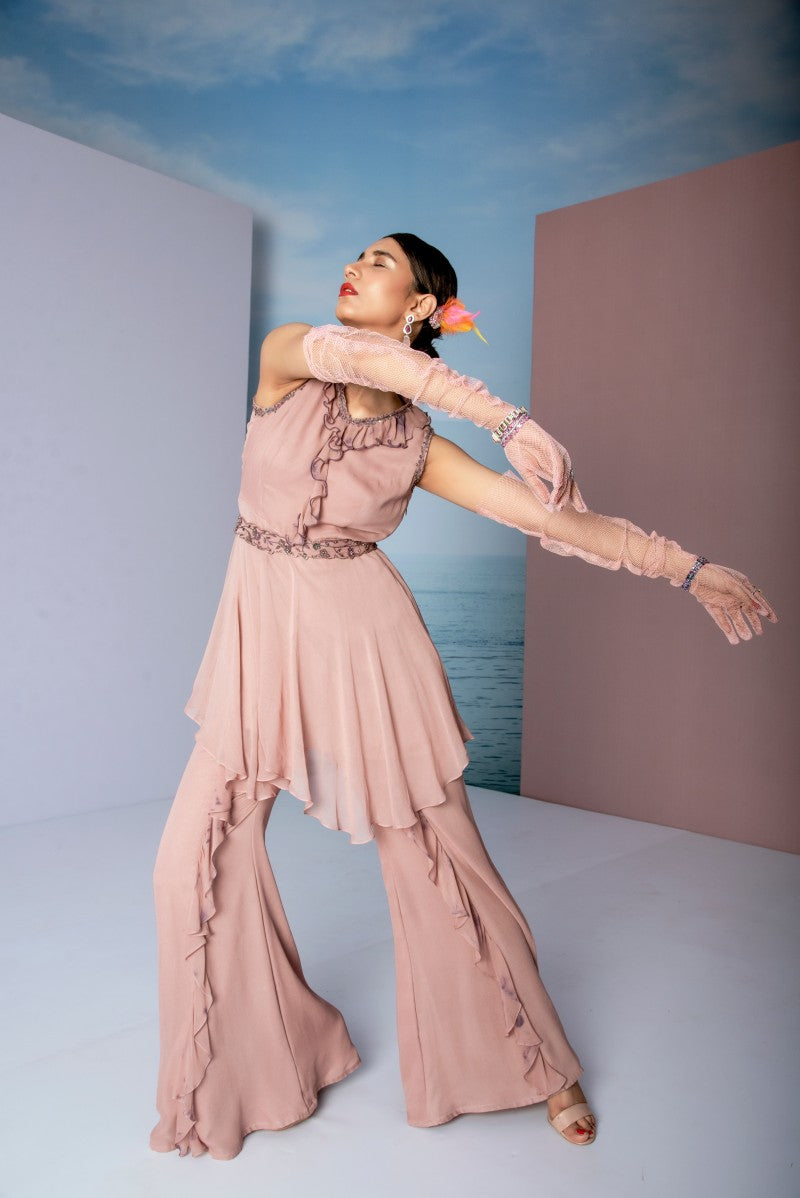 Asymmetric Top and Pant Set