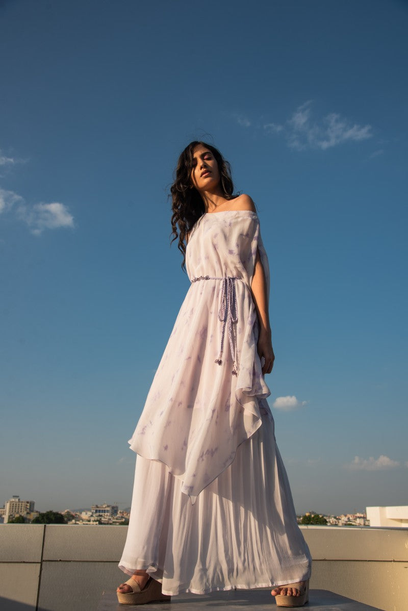 Off Shoulder Tunic Set