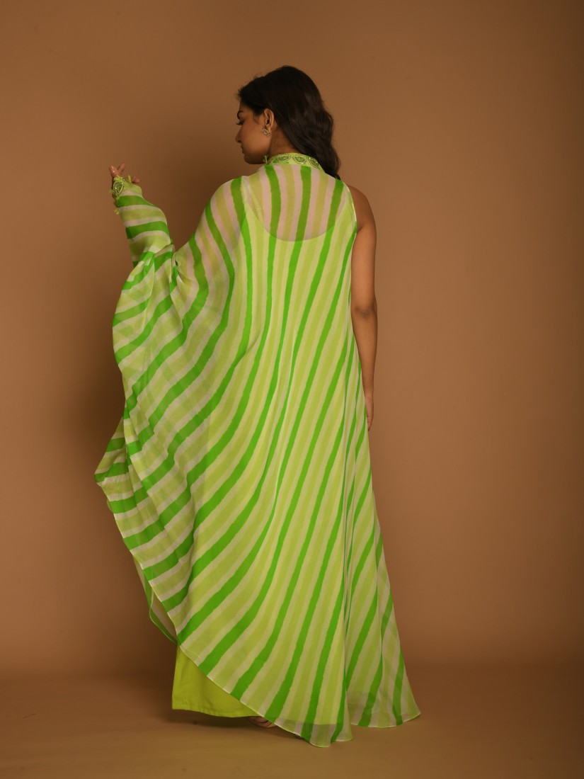 Leheriya high neck tunic