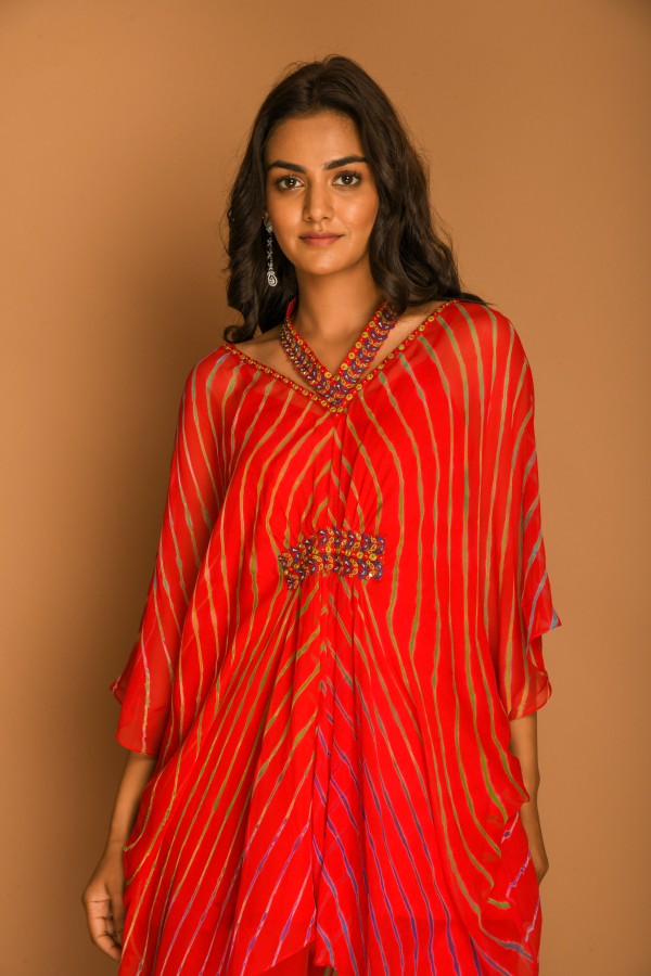 Leheriya Kaftan top with pant