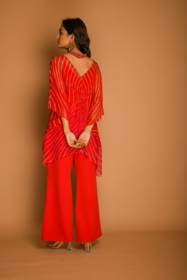 Leheriya Kaftan top with pant