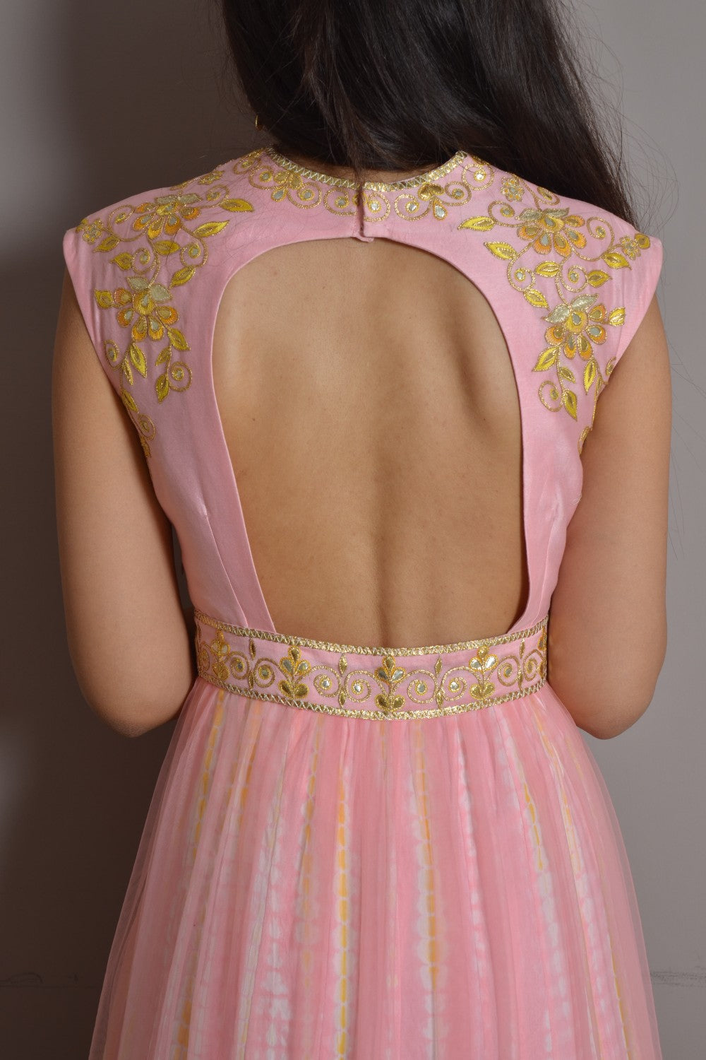 Gota Patti Anarkali Set