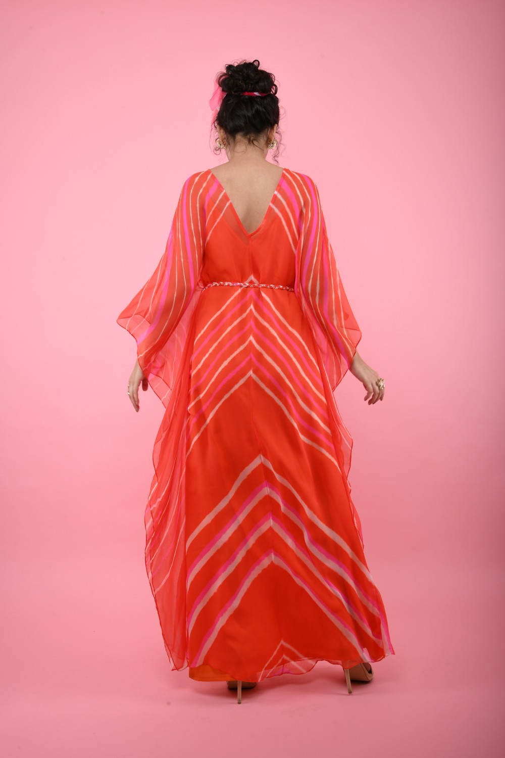 Leheriya Kaftan Tunic