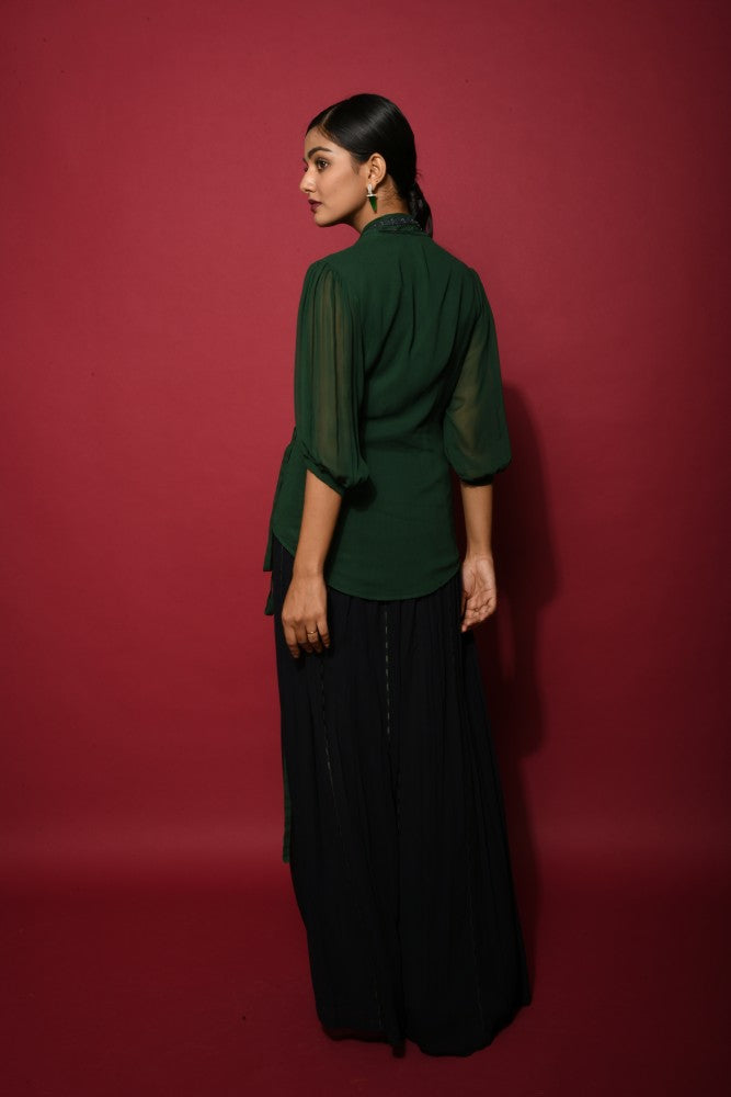 Wrap Around Top and Pant Set