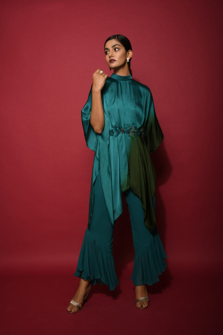 Dual Color Tunic Set
