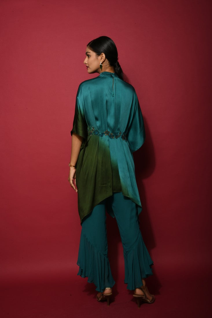 Dual Color Tunic Set