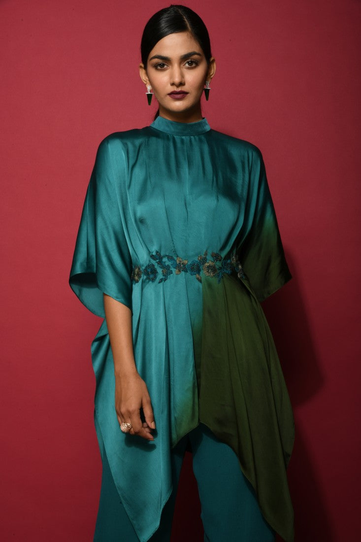 Dual Color Tunic Set