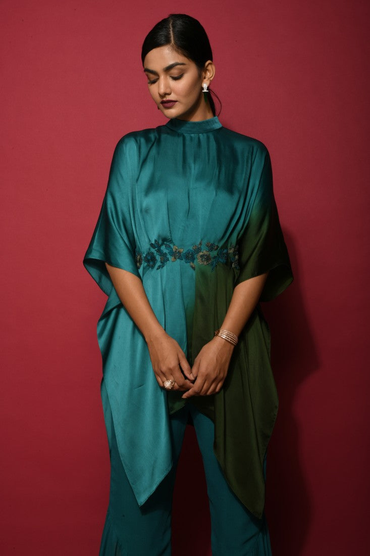Dual Color Tunic Set