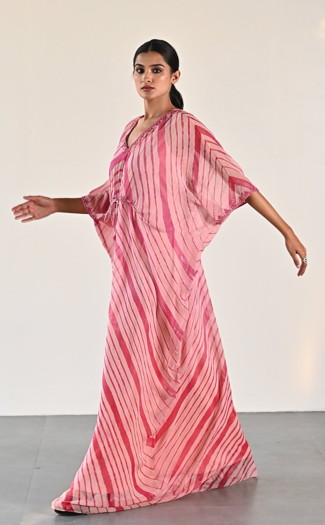 PINK LEHERIYA TUNIC