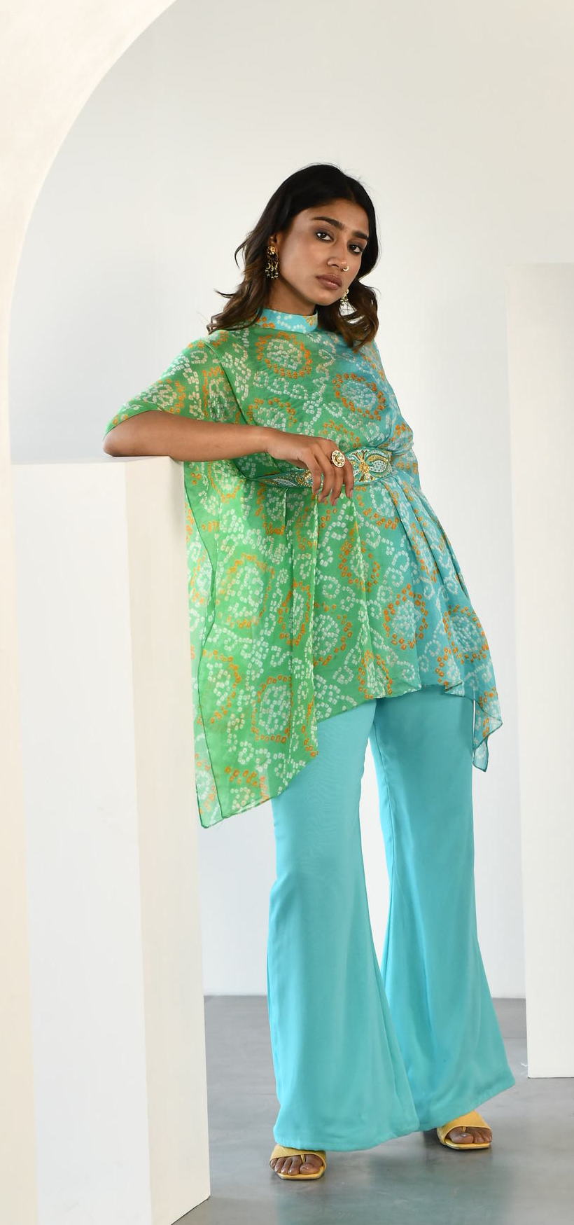 AQUA GREEN TOP BOTTOM