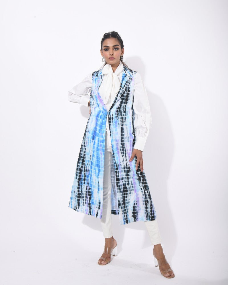 Shibori jacket set