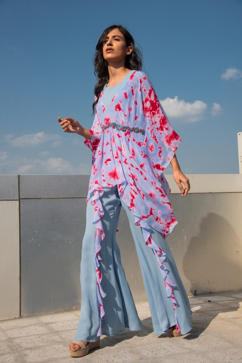 Tie and Dye Top Pant Set