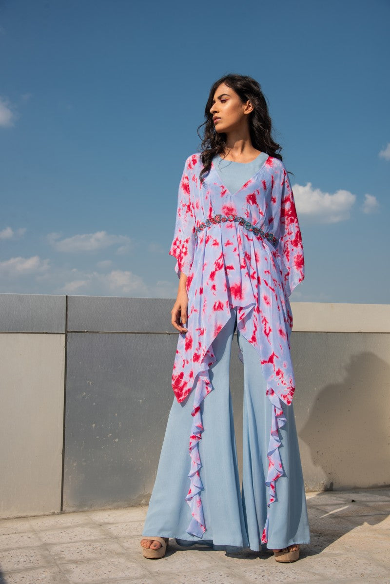 Tie and Dye Top Pant Set