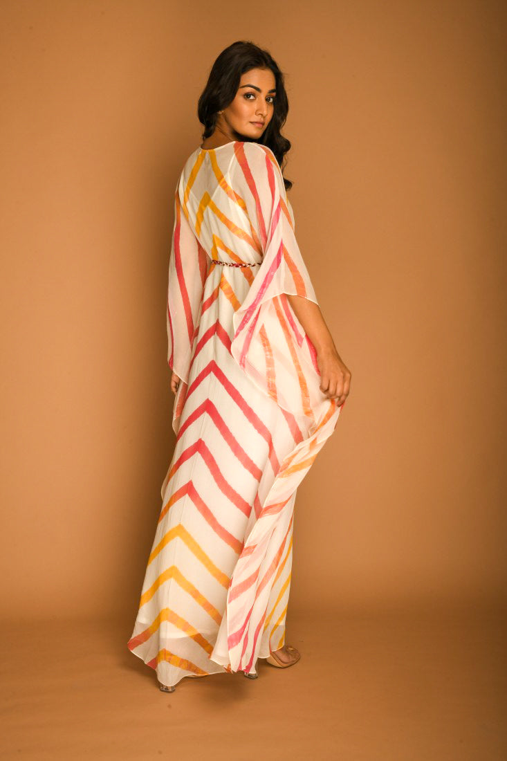 Offwhite Leheriya tunic