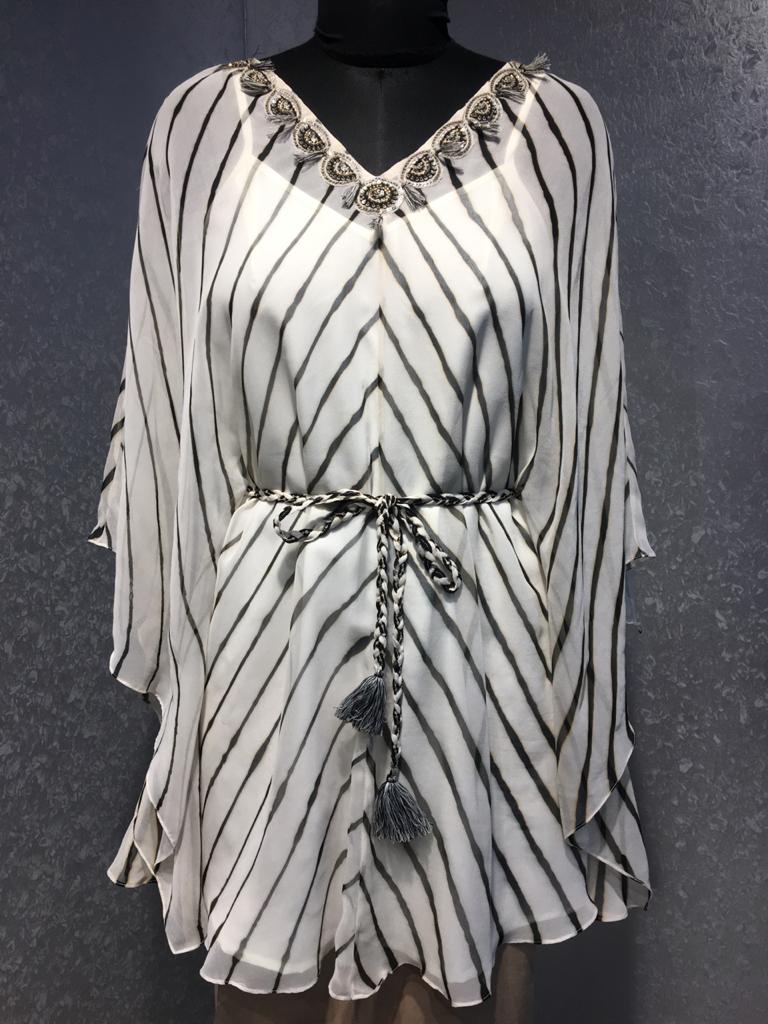 Leheriya Kaftan Dress