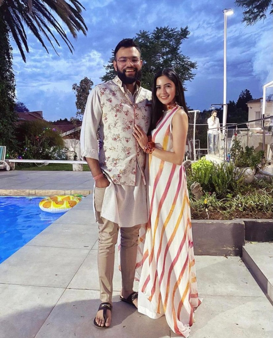 Leheriya high neck tunic