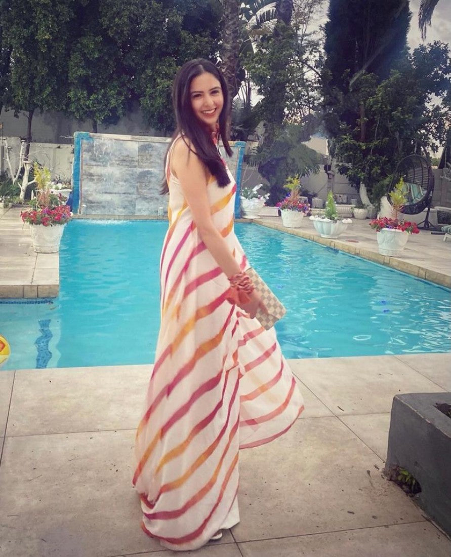 Leheriya high neck tunic