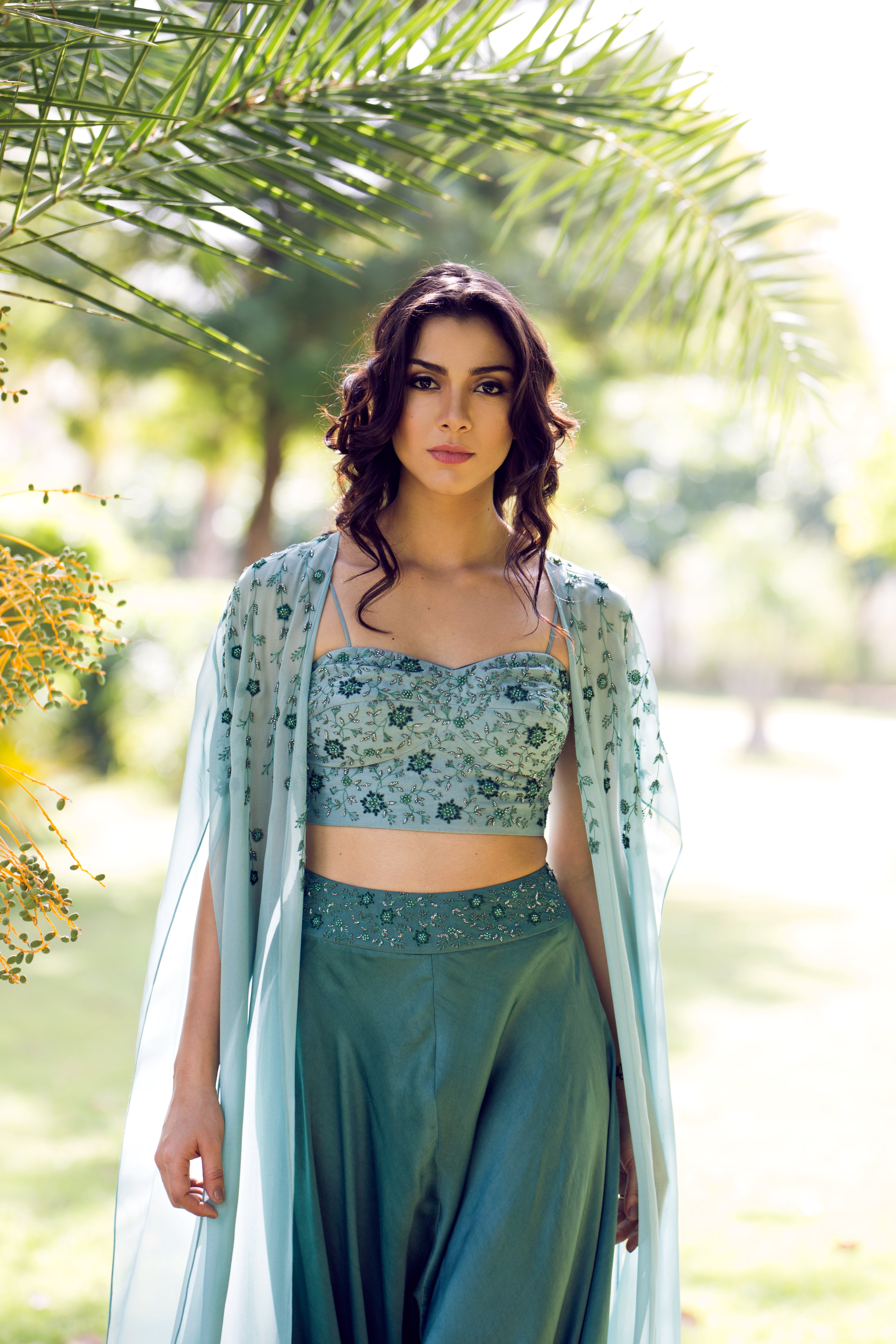 SAGE GREEN JACKET SET